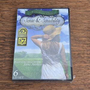 NWT Digiview Audiobook 6 CD Set Sense & Sensibility Jane Austen